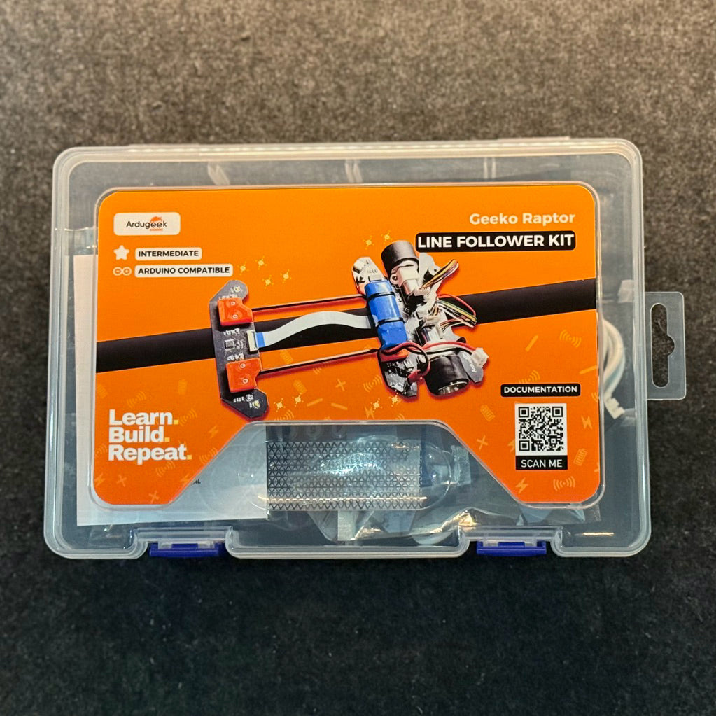 Geeko Raptor Line Follower Robotics Kit